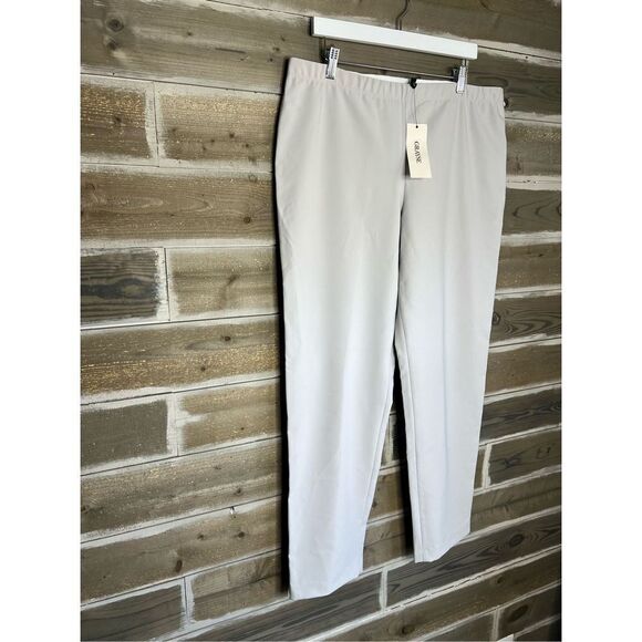 Grayse Kelly and Marie St. John NWT GRAY Relaxed fit Woman’s Pants 12 - Picture 6 of 6